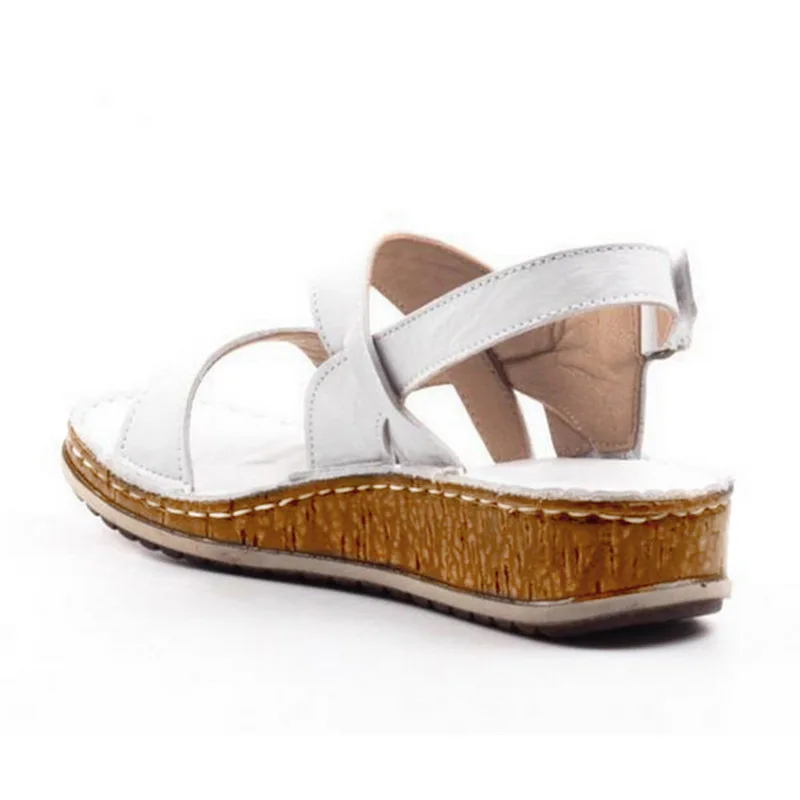 New Summer Women Sandals 3 Color Stitching Sandals Ladies Open Toe Casual Shoes Platform Wedge Slides Beach Women Shoes