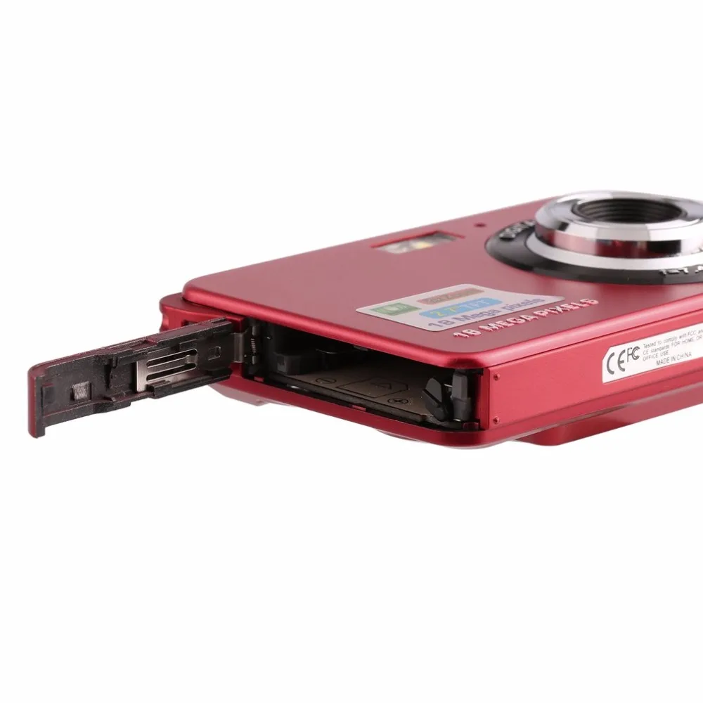 2," TFT lcd HD 720P 18MP цифровая камера видеокамера CMOS сенсор 8X зум анти-встряхивание анти-красные глаза цифровая камера