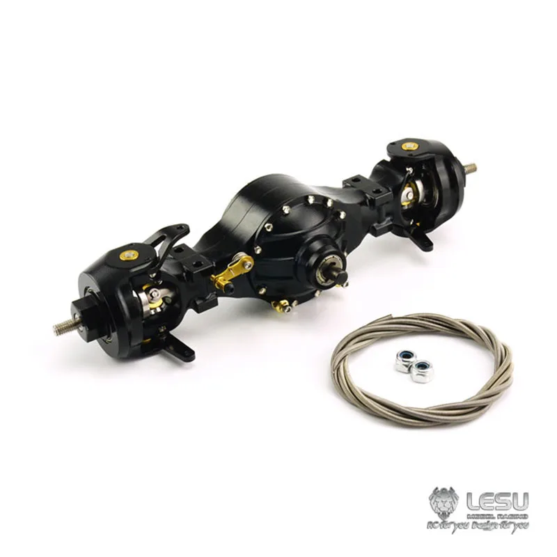 

Metal LESU Front Differential Lock Axle for RC 1/14 TAMIYA Tractor Truck Dumper