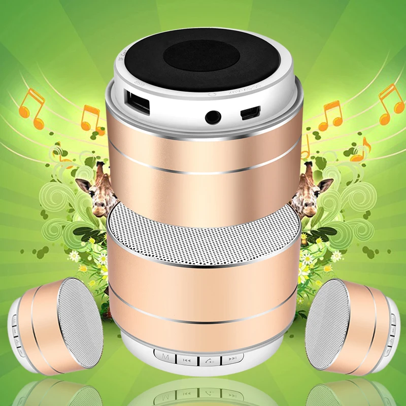 

1pcs Excellent Wireless Bluetooth Portable A9 USB Subwoofer Music Box Speaker Car Speaker MP3Bluetooth Wireless Speaker Elegant