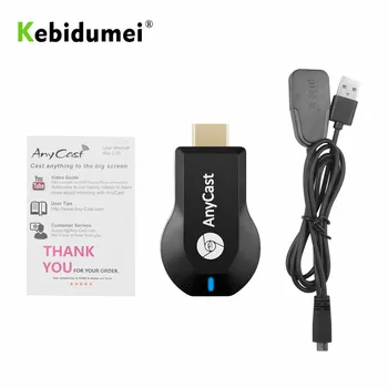 

kebidumei M2 Plus 1080p HDMI TV Stick Adapter Wireless Wifi Display Receiver Dongle For Pc Phone for Miracast PK G2