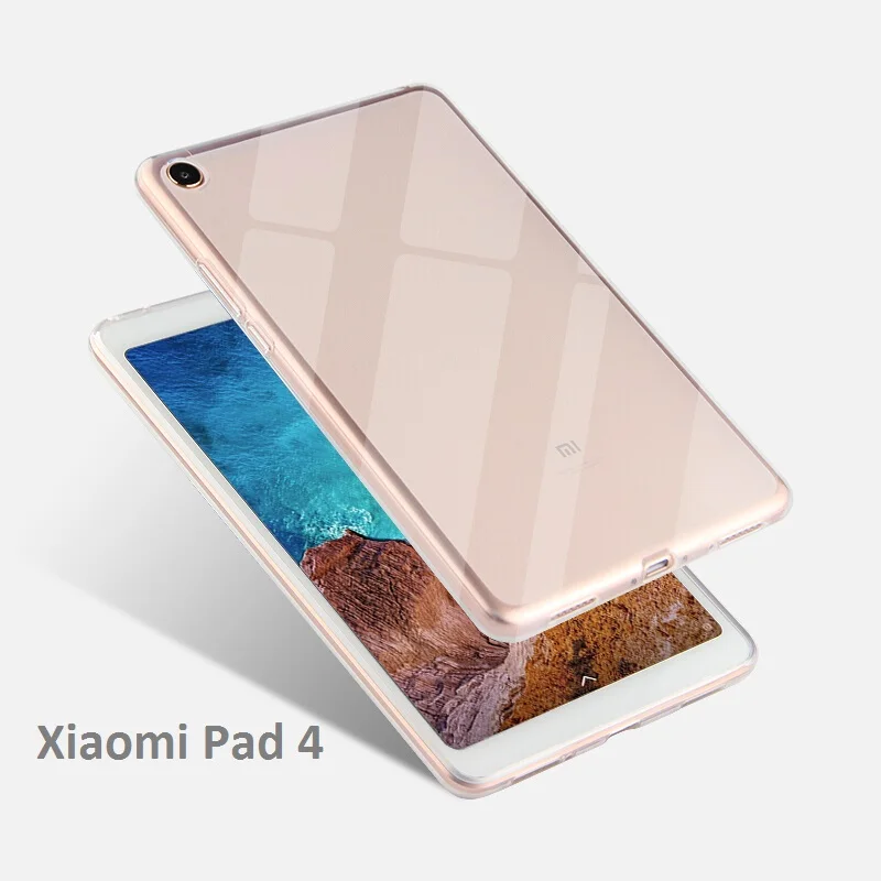 

Ultra-thin Transparent Soft TPU Case For Xiaomi Mi Pad 1 2 3 4 Case Silicon Clear Funda For Xiaomi Mi Pad 4 Plus Cover 8"