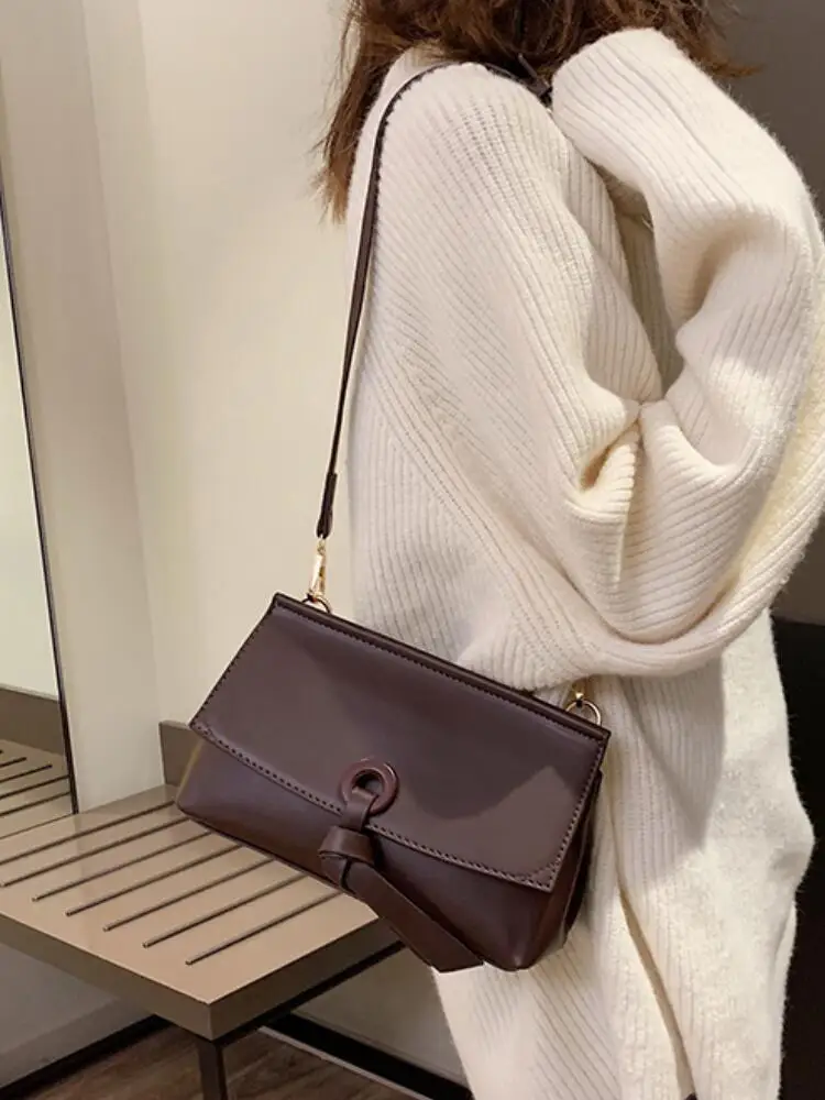 Винтажная модная женская сумка-тоут Новая высококачественная женская дизайнерская сумка из искусственной кожи простая повседневная сумка-мессенджер