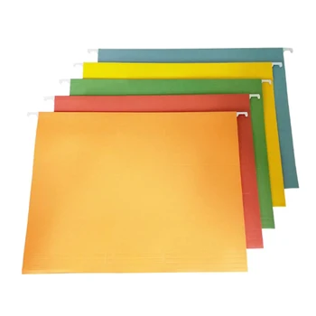 

5 Pcs A4 Extra Capacity Reinforced Hanging Folders Fast Hanging Clip Category Tags Find Fast,for Business Office