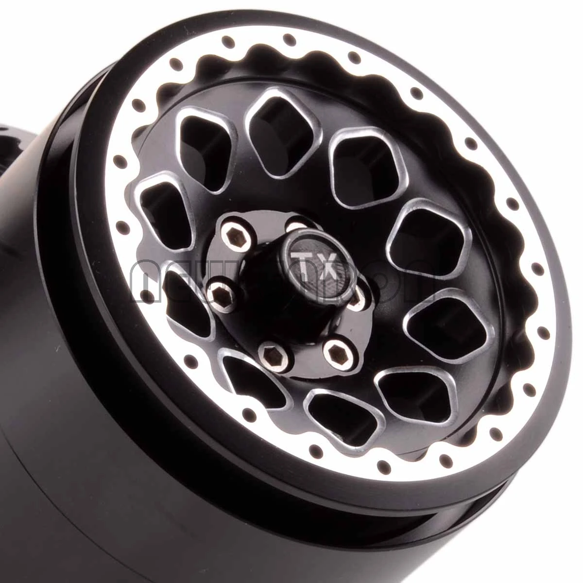 ENRON 4P АЛЮМИНИЕВЫЙ 2," 10 отверстий Beadlock колеса диски концентратор для RC 1/10 модель внедорожный Рок Гусеничный осевой HPI RR10