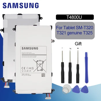 

SAMSUNG Original Tablet Battery T4800U T4800E 4800mAh For Samsung Galaxy Tab Pro 8.4" T320 SM-T321 T325 T321 Replacement Battery