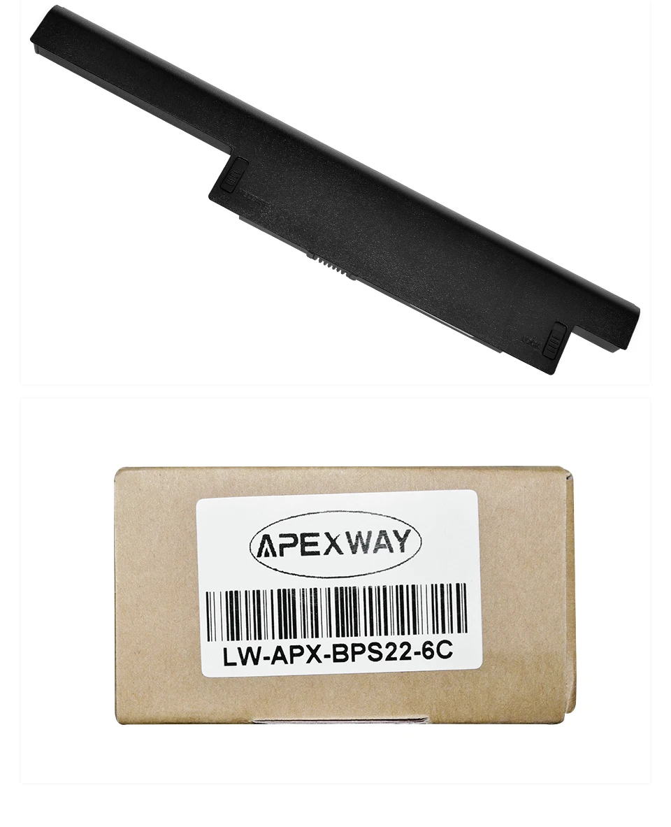 Apexway 6 ячеек ноутбук Батарея для SONY BPS22 VGP-BPS22 VGP-BPS22A для VAIO VPC-E1Z1E VPC-EA1 EA16E EA1S EA45FG/B EA1Z1E EA27EC