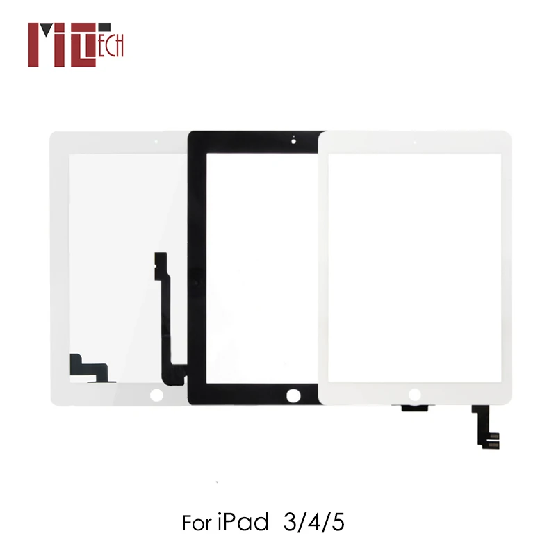 /Высококачественная копия оригинального Сенсорный экран для iPad 2/3/4 iPad 5 Air iPad 1 A1395 A1396 A1397 A1416 A1430 A1403 планшета Ассамблеи Замена