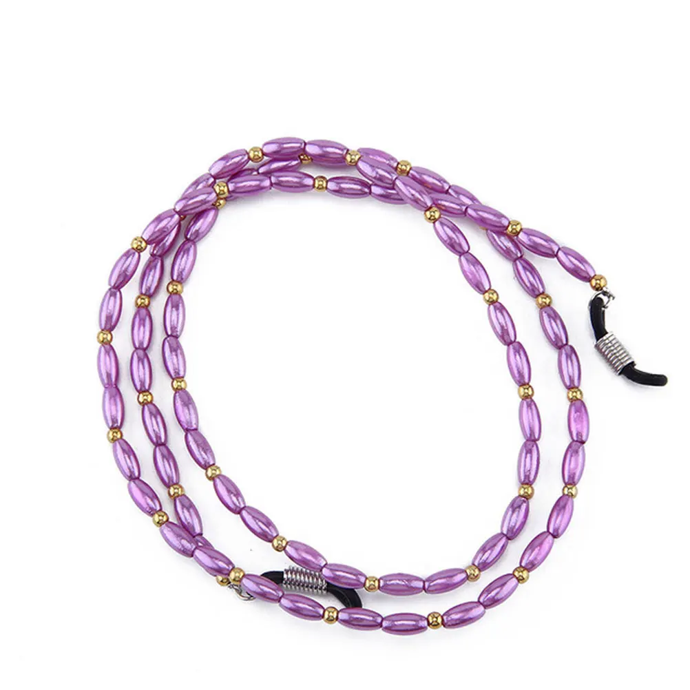 Бусины цепочка для очков для чтения Веревка держатель очков ожерелье солнцезащитные очки цепи шнур для очков ремешок