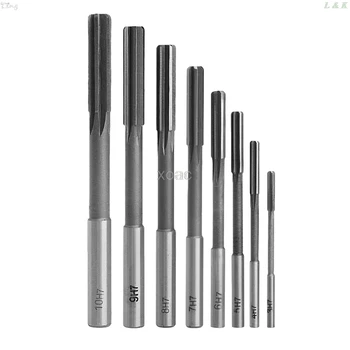 

8Pcs HSS Straight Shank Chucking Reamer Milling Cutter Tool 3/4/5/6/7/8/9/10mm M05 dropship