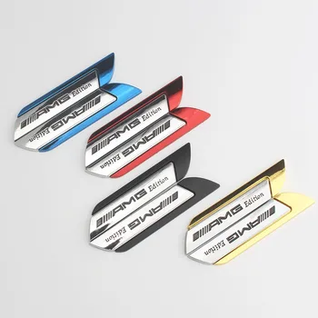 

2pcs car body sticker car leaf board decorative labeling for Mercedes benz AMG c180 c200 c300 w204 w203 w212 w211 w124 w210 CLG