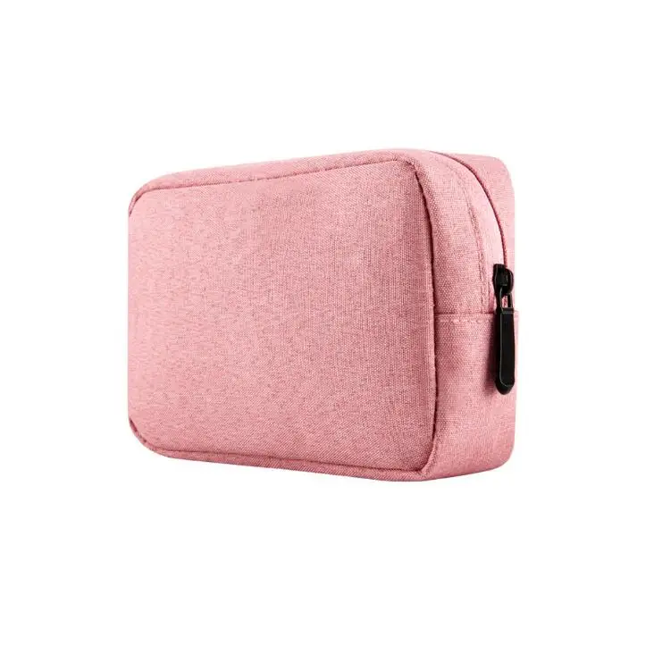 Pink Водонепроницаемая сумка для хранения, чехол для Xiaomi mi, внешний аккумулятор, 20000 мА/ч, 2C, мягкий холщовый защитный чехол для Xiao mi power Bank 3, новинка 20000 - Цвет: Pink