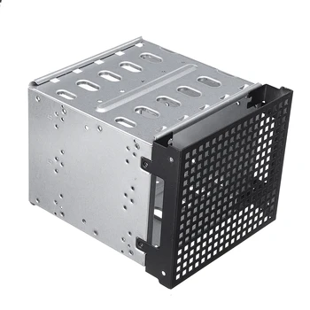 

Hard Drive Cage Tray Rack For 5X3.5 SATA HDD Hard Drive 3X5.25 Size New