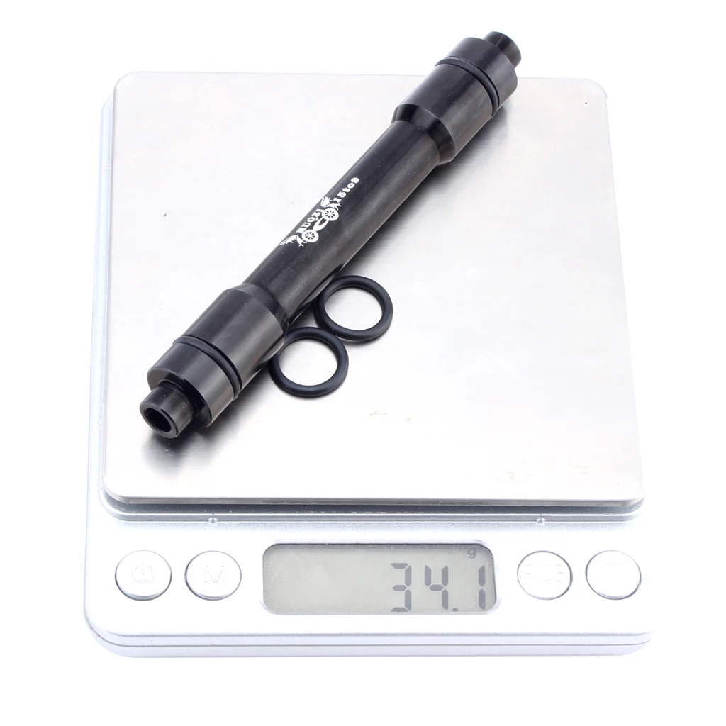 2Pcs Aluminum Bike Thru Axle Hub Adapter Quick Release Skewer Hubs Converter Bicycle Parts