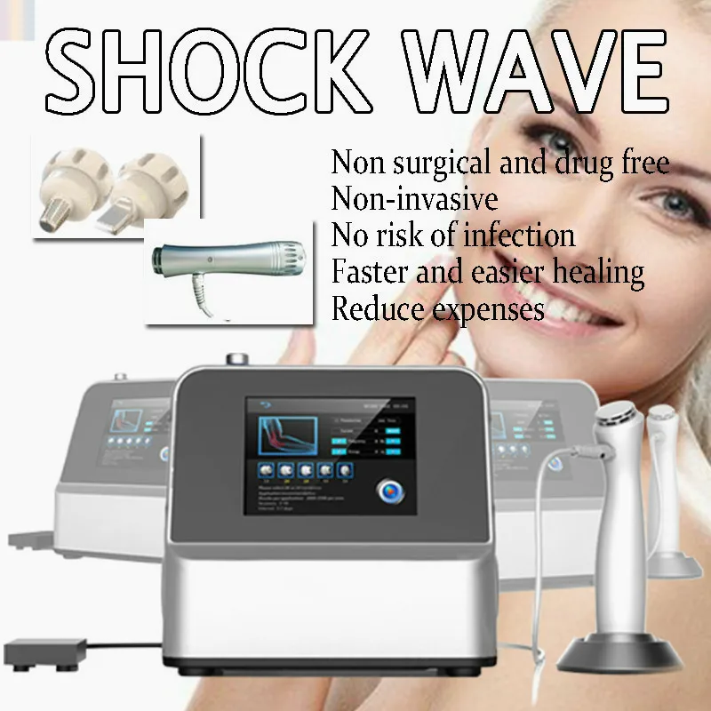 Beauty Spa Center Acoustic Wave Extracorporal Shockwave Therapy Joint