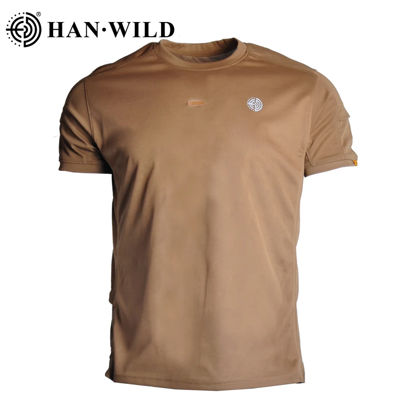 Tanie Letnie wojskowe kamuflaż t-shirty szybkoschnący mężczyźni piesze wycieczki polowanie strój koszulka krótka taktyczna koszula sklep