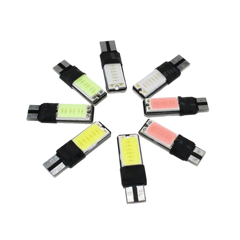 2pcs T10 194 168 6W COB LED Canbus    ̵ Ʈ   ȭƮ