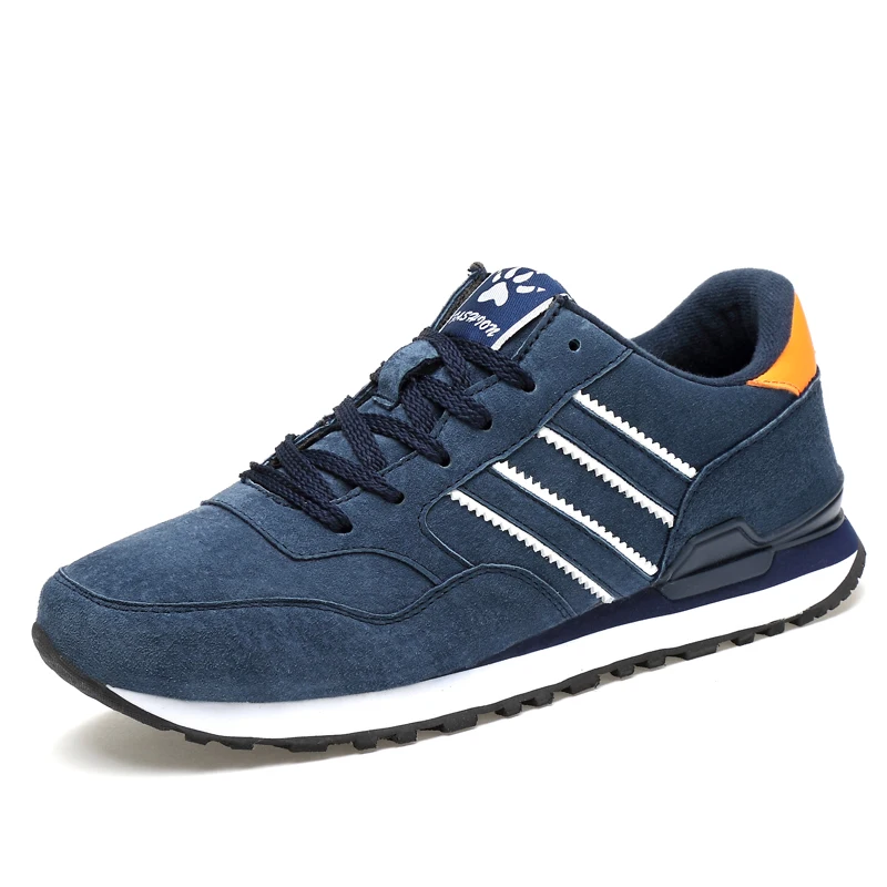 

Breathable Running Shoes for Men Outdoor Sport Running Shoes Women Genuine Leather Sneakers Light Casual Anti-skid Walking Shoes