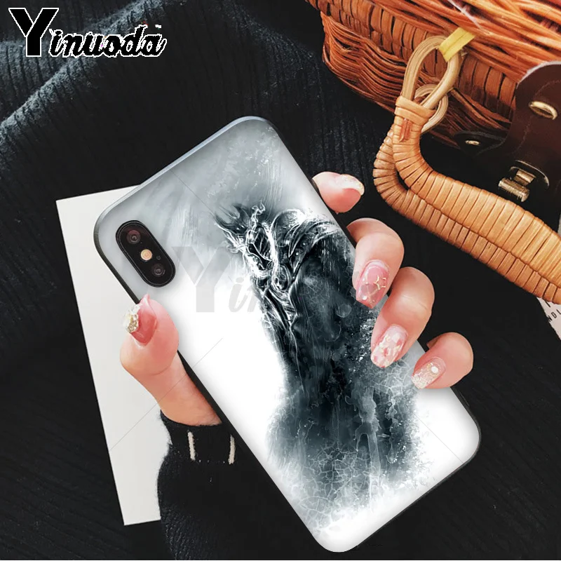 A12 Yinuoda World of Warcraft Arthas Sylvanas мягкий чехол из ТПУ для телефона iPhone 6S 6plus 7 7plus 8 8Plus X Xs MAX 5 5S XR 11 11pro - Цвет: A12