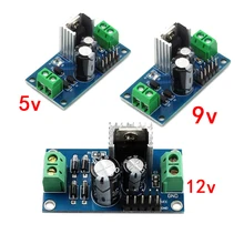 Lm7805 lm7809 lm7812 dc/ac três terminal regulador de tensão, fonte de alimentação, módulo 5v 9v 12v saída máx. 1.2a