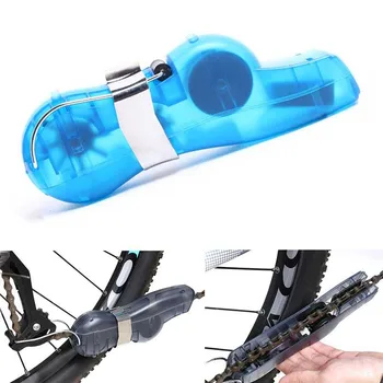 

BMX MTB Bicycle Chain Cleaning Brushes Wheel Wash Cleaner Tool Scrubber Blue