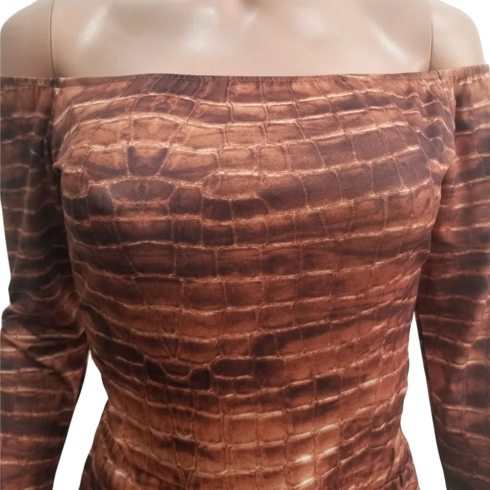 GL, женский зимний комбинезон, осенний, полный, с оборками, с рукавом, с вырезом лодочкой, уличный, сексуальный, для ночного клуба, комбинезон, наряды, с буквенным принтом, с отверстиями, S3691