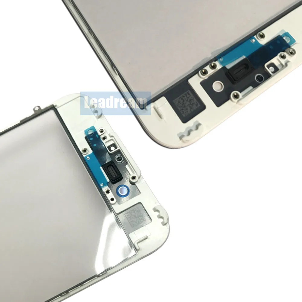 50 шт. 3 в 1 переднее внешнее стекло для iPhone 6 6S Plus переднее внешнее стекло+ рамка+ сменная пленка OCA