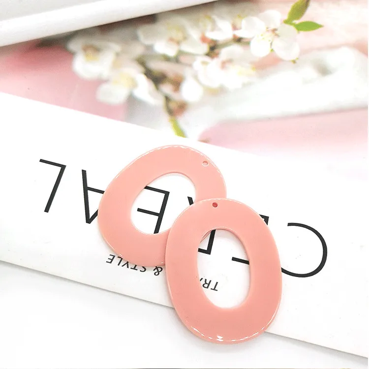 DIY Acrylic Earrings Decoration Ear Clip Earrings Handmade Pendant Ear Jewelry Material Accessories WD22 (2)