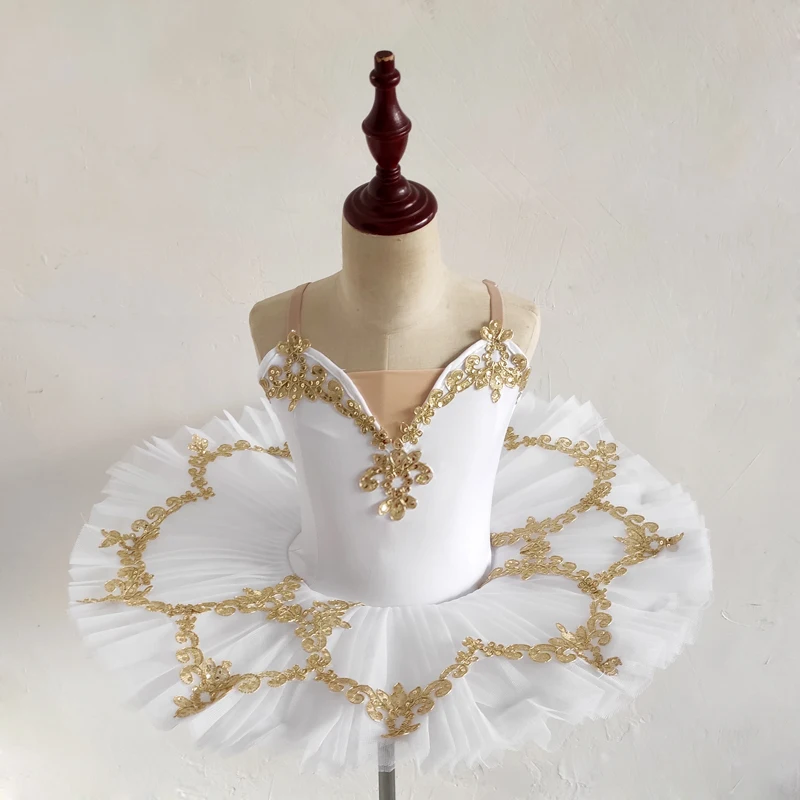 Branco clássico profissional ballet tutu cisne lago