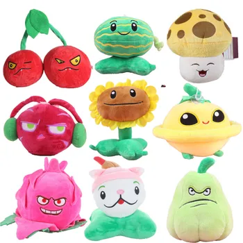 

20pcs/lot 10-30cm Plants Vs Zombies Decorations Chomper New Pea Sunflower Melon Stuffed Soft Plush Doll Kid Gift For Every Fan