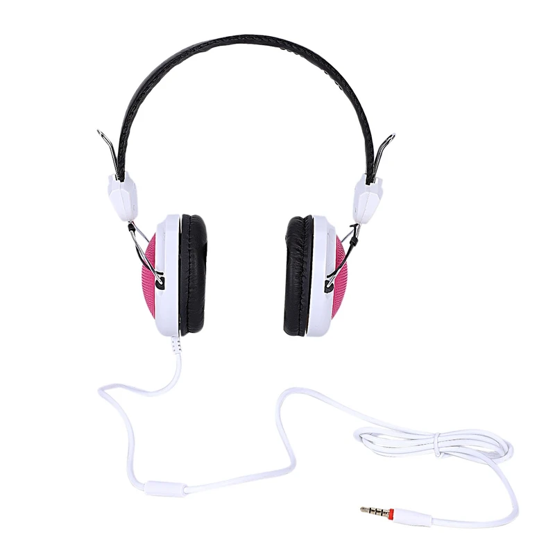 Pink FFYY-Kubite T-420 микрофон управление Проводная стерео HiFi музыка Компьютерная гарнитура шумоподавление - Цвет: Pink
