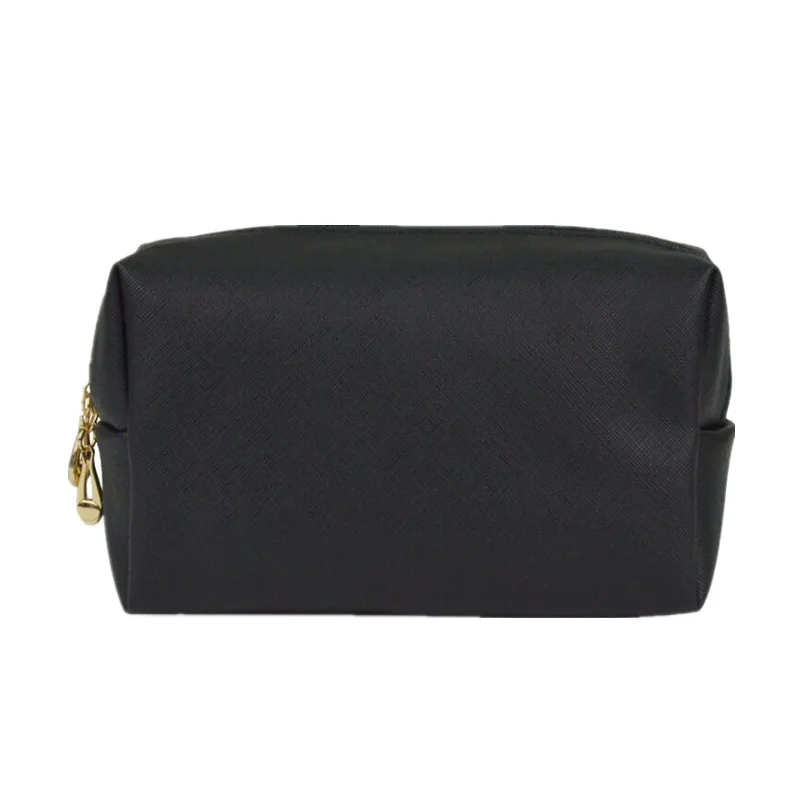 black PURDORED 1 предмет, однотонное Макияж сумка Для женщин косметичка, сумочка, косметичка Красота Чехол Набор для макияжа бровей, neceser kosmetyczka дропшиппинг - Цвет: black