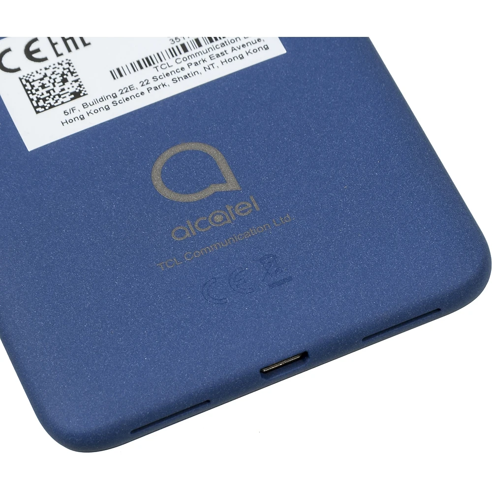 Смартфон Alcatel 1X 5008Y 16Gb 2Gb синий 3G 4G 2Sim 5.5" IPS 720x1440 And8.1 13Mpix 802.11bgn NFC GP