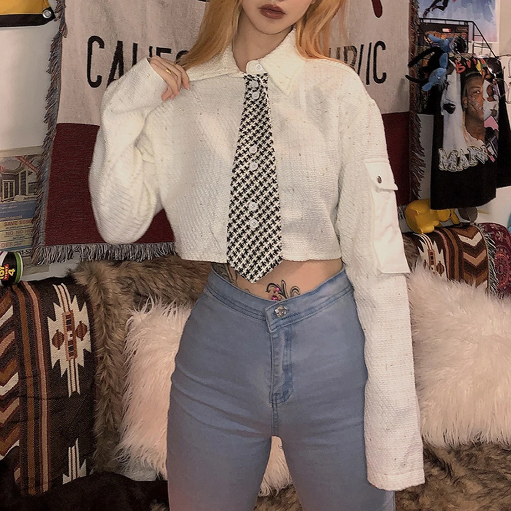 Осень Спринт Женская свободная футболка Blusa Mujer топы повседневные женские