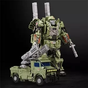 Сплав версия Optimus Prime Bumblebee Megatron детские развивающие игрушки автомобиль самолет робот Мужской - Цвет: 19cm