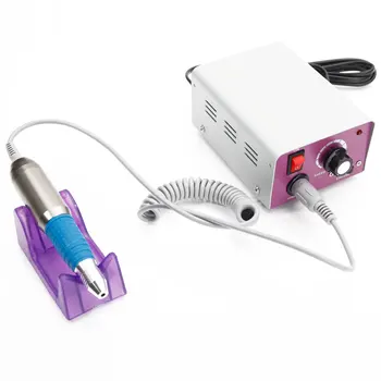

New Brand And High Quality Glazing Machine Electric Drill Nail Art Manicure Pedicure Purple & Gray