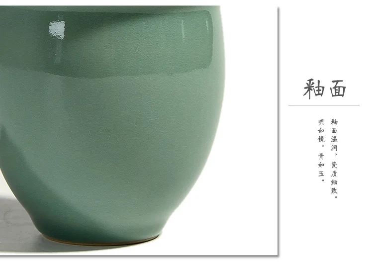 Пустая Гора Xinyu от производителя прямые продажи Longquan Celadon Geware ледяная трещина кувшин керамический чайный набор кунг-фу аксессуары