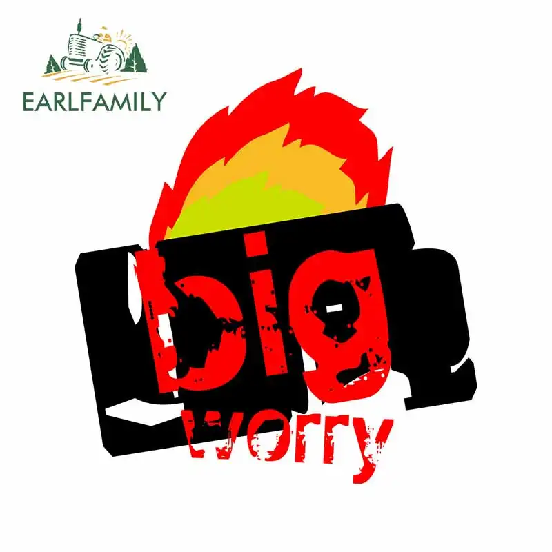 EARLFAMILY 13 см x 12 6 для больших волнений креативные автомобильные стикеры виниловые