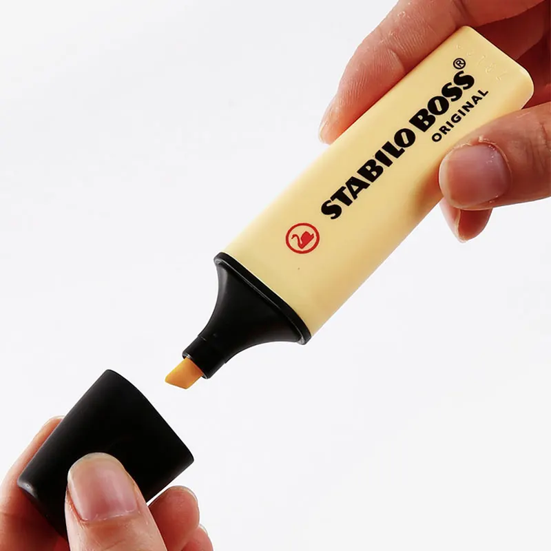 6 шт./лот STABILO Boss изюминка ручка Макарон серии студенческие конфеты цвета Основные милые цветные карандаши