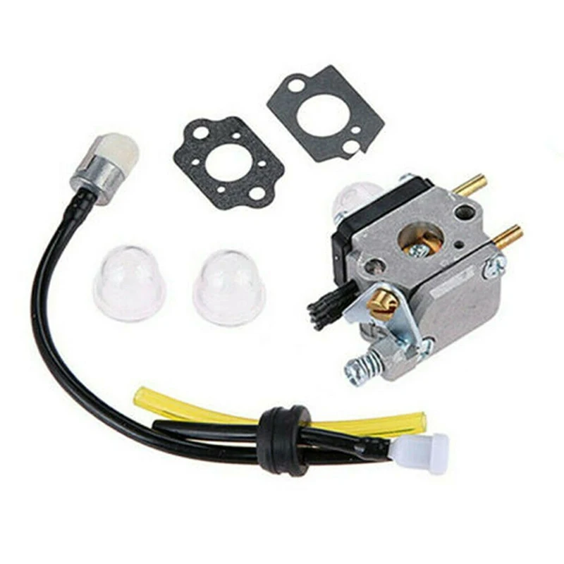 1Set Carburatore Carb Kit Per Mantis Tiller 7222 7225 Echo 12520013123 Zama C1U-K54A Carburatore Coppa Olio Guarnizione Linea Carburante Vendita Calda