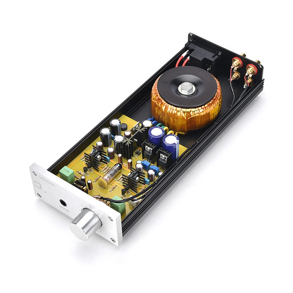 HIFI стерео портативный усилитель для наушников класса А аудио Профессиональный 6N16 вакуумный ламповый усилитель для наушников с контролем тона