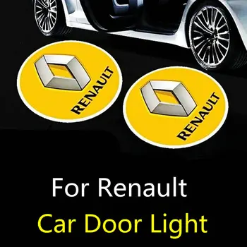 

2X For Renault Megane Triber Talisman Zoe Clio RS Espace Captur Arkana Kadjar 2019 2020 LED Car Door Light Logo Laser Projector