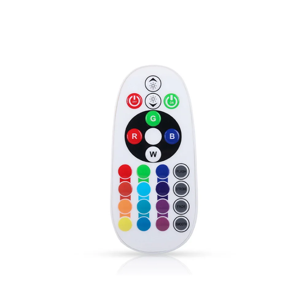 Светодиодный RGB ИК-пульт дистанционного управления AC 110 В RGB контроллер 24 клавиши 16 цветов 400 Вт беспроводной неоновый светильник контроллер полосы США штекер