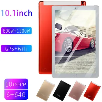 

10.1 Inch Android Tablets Pc 3G Core 6Gb+64Gb Mobile Sim Card Phone Call Lcd Display Computer Tablet Pc