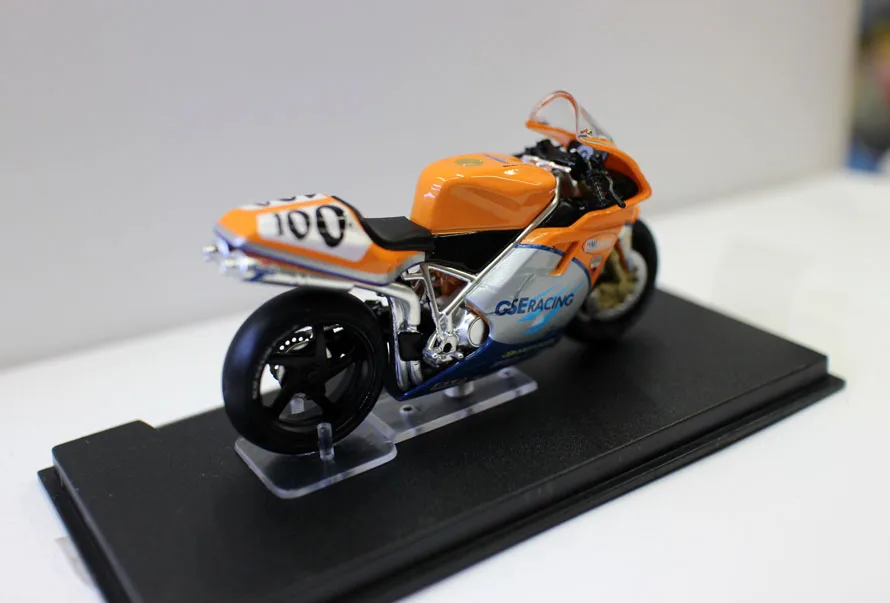 I XO 1:24 DU CATI 996R 100 #2001 Автомобильные Игрушки из сплава мотоцикла для детей детские