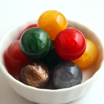 

Kwoi vita AAA Quality 12mm 20mm resin colorful pearly-lustre beads for jewelry Fashion Necklacemaking!