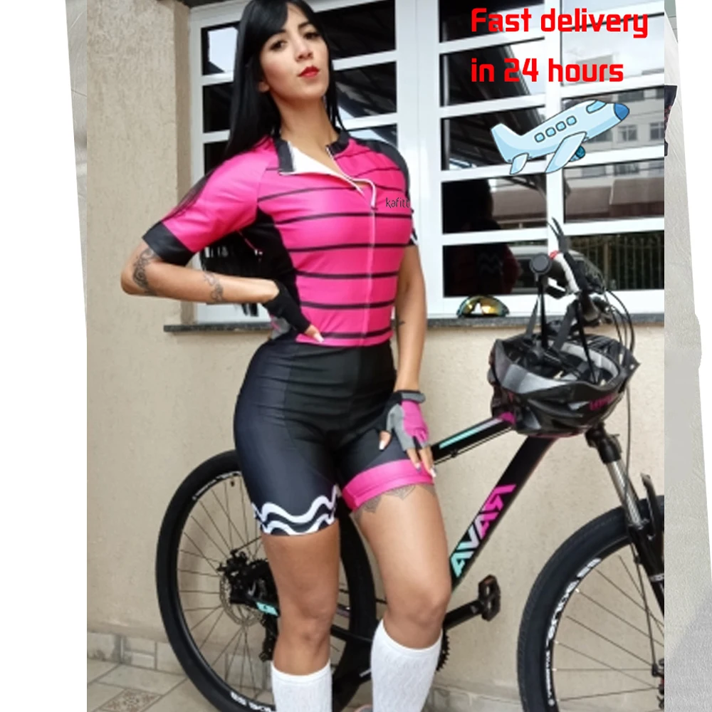Women Profession Triathlon Suit Kafitt Clothes Cycling Skinsuit Body Set Roupa De Ciclismo Rompers Go Pro Team Jumpsuit Kits