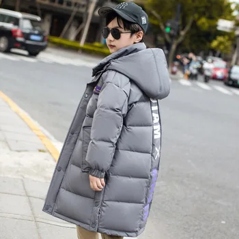 

Winter Children's Down Jacket for Boys Thicken windproof boys snowsuit Coat Children parka girls coats kids clothes 4-14Years