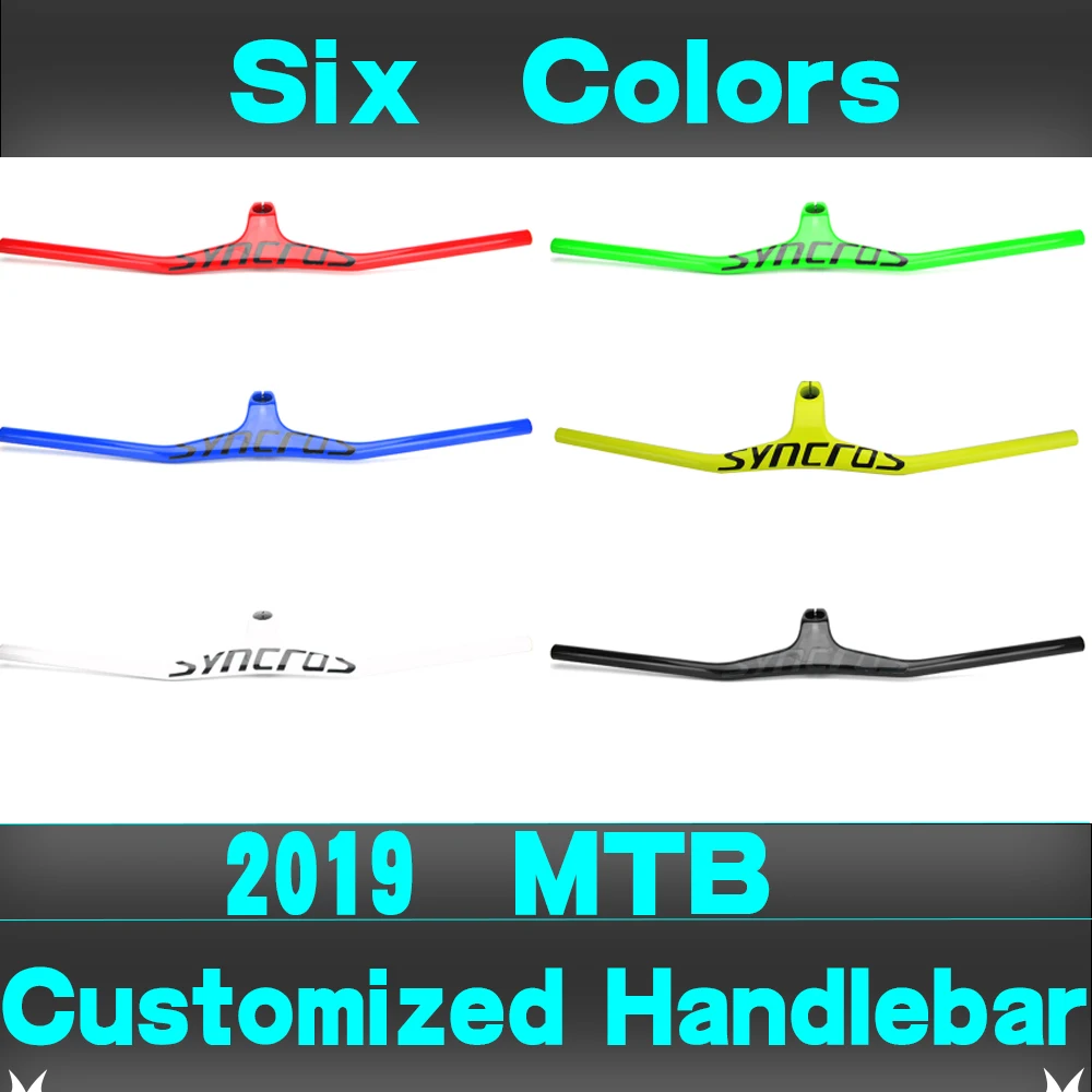 Syn Custom Champion MTB велосипедный руль/Riser-17 градусов однообразный Интегрированный руль 3K Глянец или матовое карбоновое волокно Avi