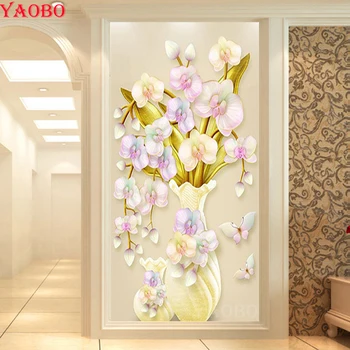 

Full Kits Diamond Painting Cross Stitch Phalaenopsis amabilis Picture Of Rhinestones Mosaic Diamond Embroidery Sale Home Decor